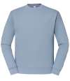 SS9 622020 Fruit of the Loom Classic Drop Shoulder Sweatshirt mineral blue colour image